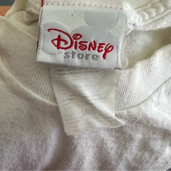 Vintage Disney Store 1990s Disney Fun Seeker T Shirt Mickey and Friends - Picture 8 of 8
